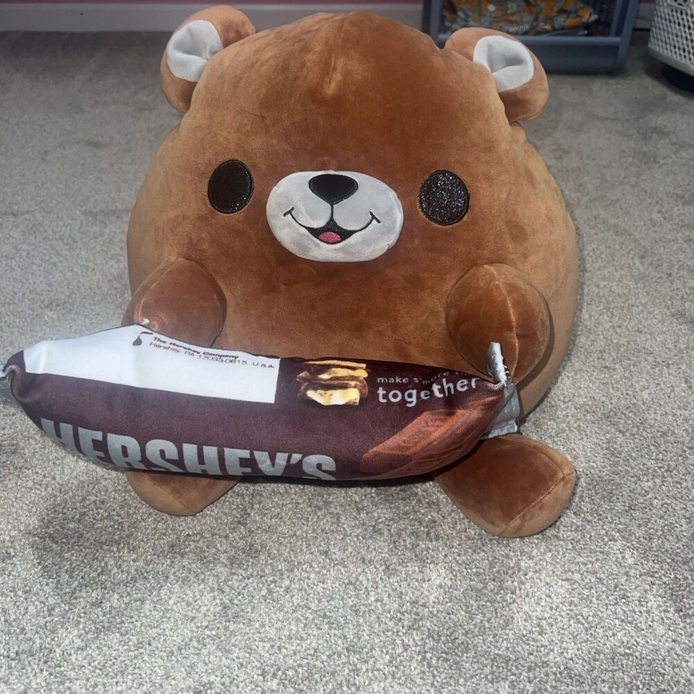 Zuru Snackle TERRY Bear 14” JUMBO Plush w/ HERSHEY’S‎ CHOCOLATE Snackles